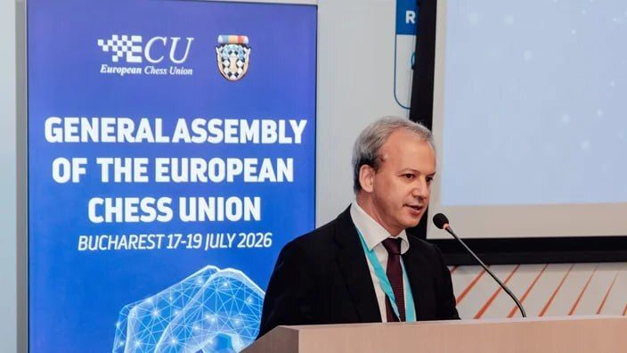 United24media's tweet photo. ⚡️ FIDE President Dvorkovich steps down after EU sanctions.

On July 24, International Chess Federation President Arkady Dvorkovich, a Russian national, stepped down after being placed on the European Union's 21st sanctions list. https://t.co/Z0SuWoGqRK