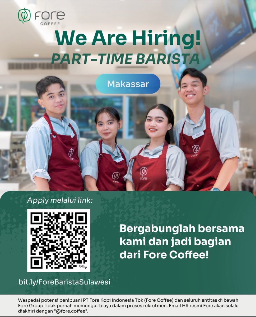 callmexavier23's tweet photo. loker nih khusus wilayah #makassar #gowa #maros https://t.co/9lLMUoRg5u