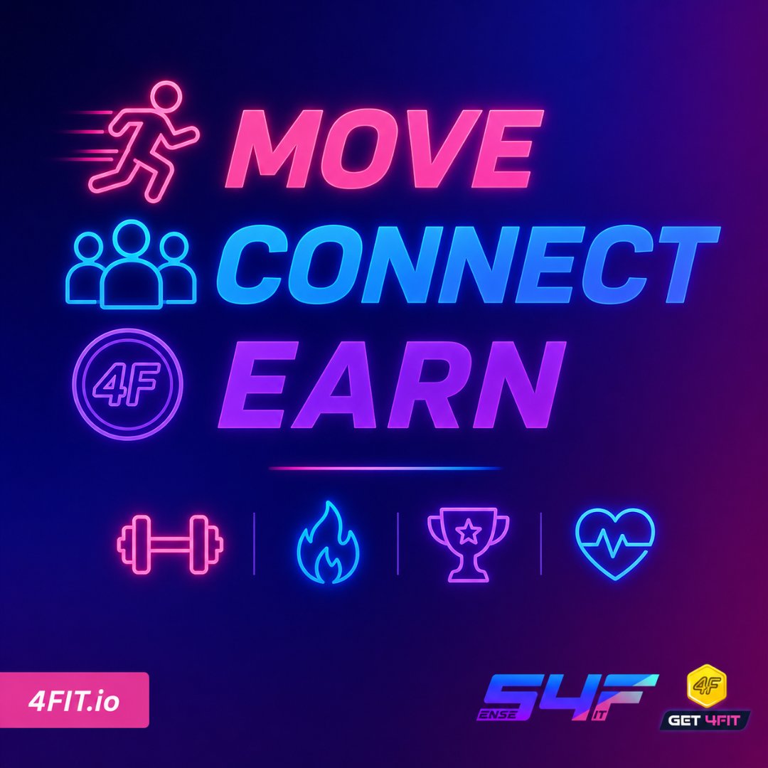4FIT_Token's tweet photo. Fitness should be more than tracking steps and logging workouts.

With SENSE4FIT’s 4FIT TOKEN, your wellness journey connects to rewards, live events, challenges, coaching, and community.

Move more.
Earn more.
Live better.

Join the waitlist: https://t.co/3i7expHhBX https://t.co/hsDKuMhjkO