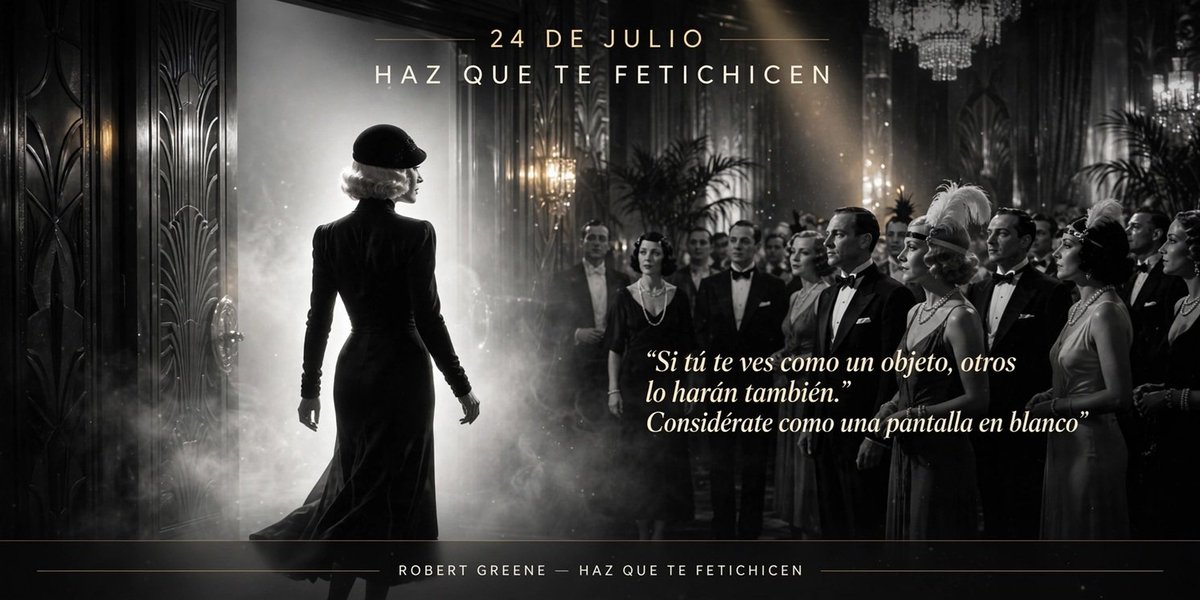 Posicionpropia's tweet photo. Marlene Dietrich entraba y todo se detenía. No por gritar más, sino por controlar su imagen como una obra de arte.
Si tú te ves como un objeto, otros lo harán también.
Tu imagen es material controlable. Úsala.
@RobertGreene  
#MarcaPersonal #Comunicación
https://t.co/PENTvXVEyg https://t.co/zAQR784zAz