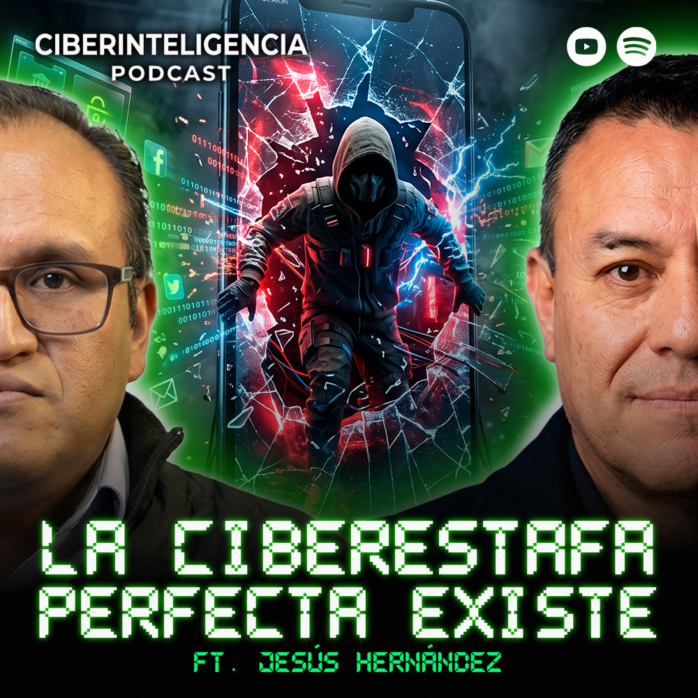 CiberintPodcast's tweet photo. 🚨 La ciberestafa perfecta ya existe.

El Dr. Óscar Sánchez Belmon y Jesús Hernández revelan cómo la inteligencia artificial está cambiando las reglas del fraude digital y por qué cualquiera puede ser el siguiente objetivo.

#Ciberestafa #Hackers #IngenieriaSocial #Ciberseguridad https://t.co/VN1yhGGPor