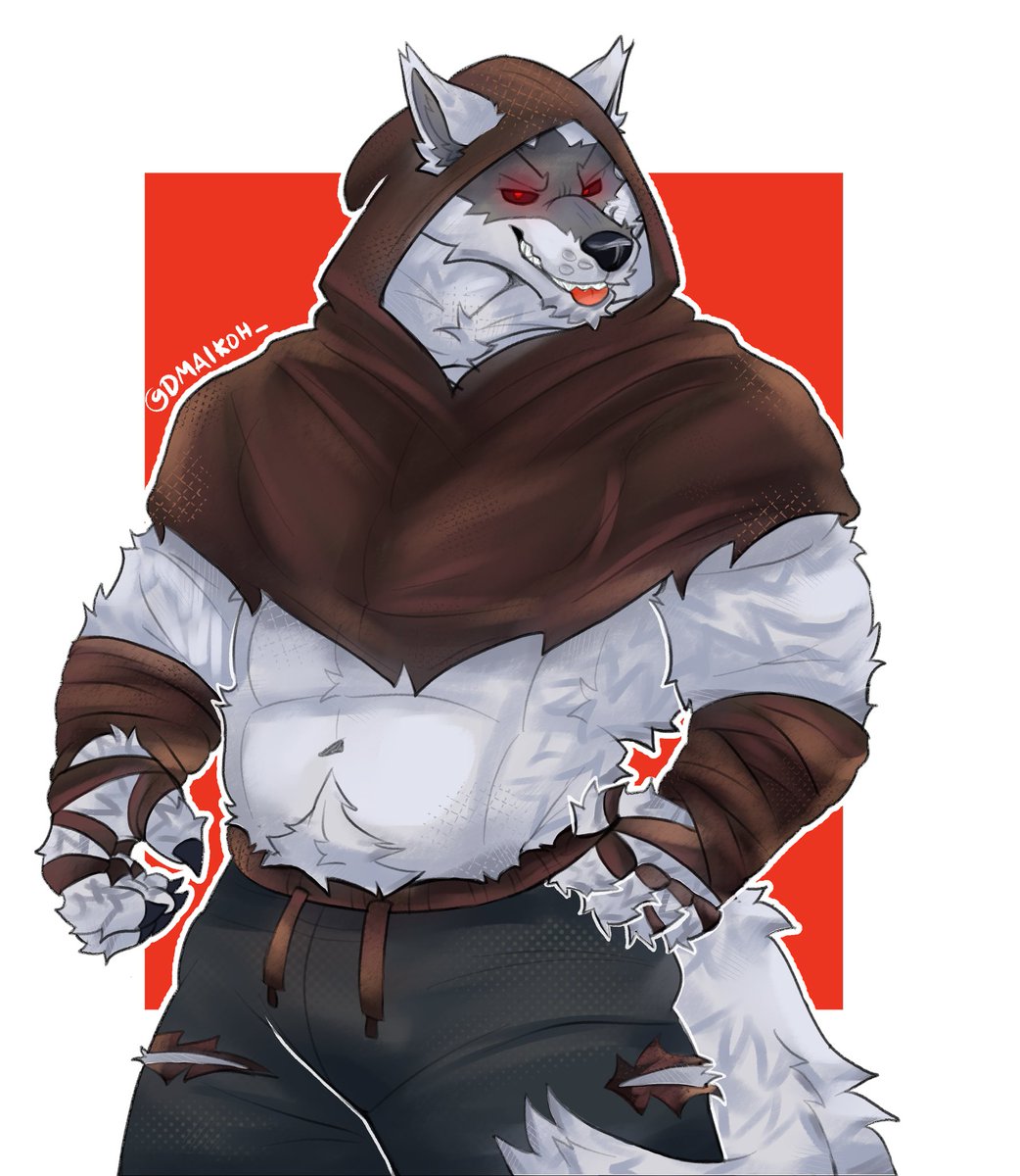 DMAIKOH_'s tweet photo. Death Wolf 🤍 https://t.co/3BpA7XofM6