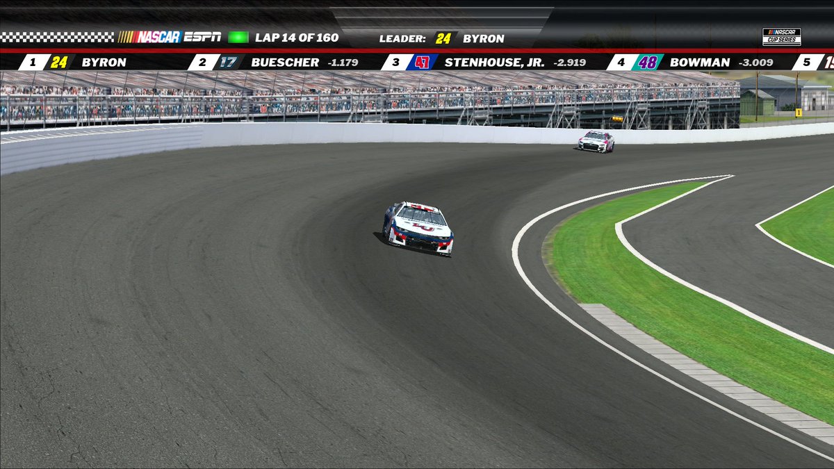 SteelHorseLive's tweet photo. Project SteelFire Overlays for NR2003 is now on Buy Me A Coffee.  v0.9.7 with the highly anticipated ESPN 2010 ticker is now available.  The cost is $0 but if you'd like to contribute to help cover the time and money put into this project, feel free!

https://t.co/Kg6E94PJbL https://t.co/gW50hkZR43