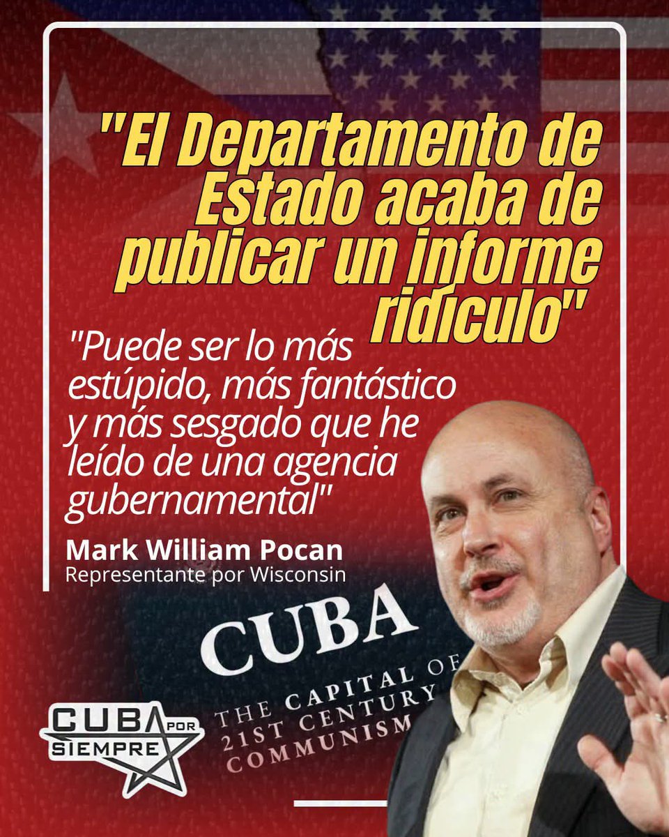 AmatMoro's tweet photo. ‼️🇱🇷La publicación del Departamento de Estado es tan absurda que los propios representantes del gobierno la cuestionan .‼️
#CubaNoEsUnaAmenaza 
#TumbaElBoqueo https://t.co/xRBF7WhtTN