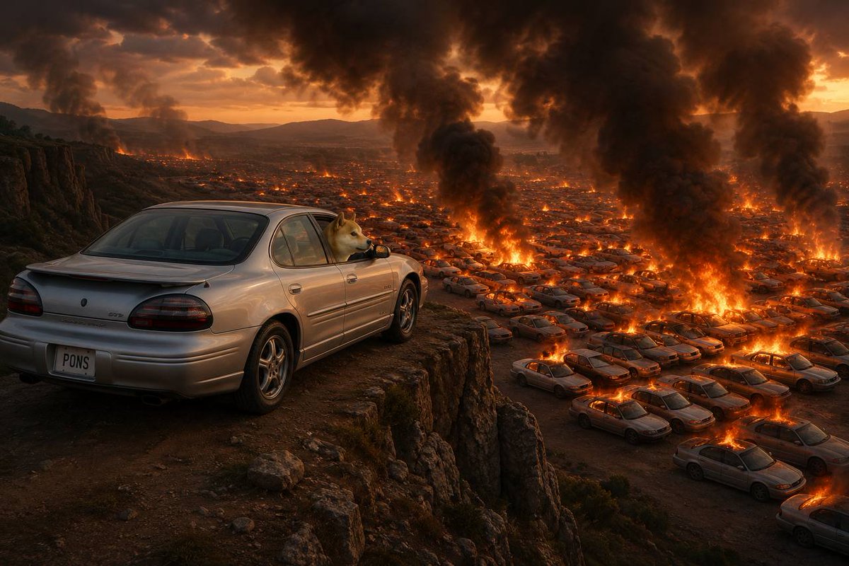 USEDPONTIAC's tweet photo. 1% supply burnt, anything that isn't a Pontiac will get burnt

https://t.co/YtXB3tQt4T

0xc41e0a9584bd617145131deafa8af702965a9ebb https://t.co/V0mUXmo70a