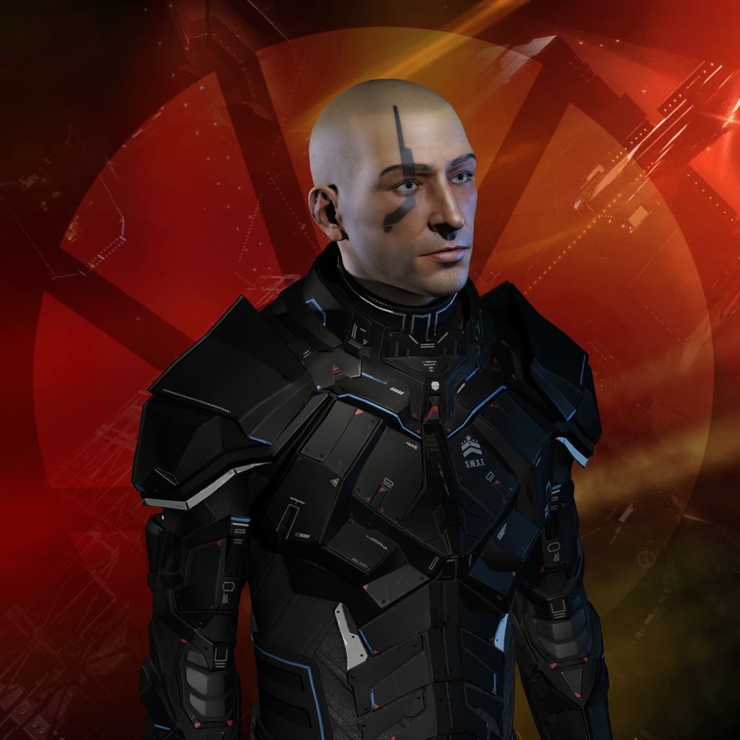 EveOnline's tweet photo. A Starkman Legend rises. Congratulations to Bixtarqi, the first capsuleer to reach maximum personal contribution in the Minmatar Starkmanir Restoration campaign, earning the Prime Restoration achievement. https://t.co/z2hhC6QXB6