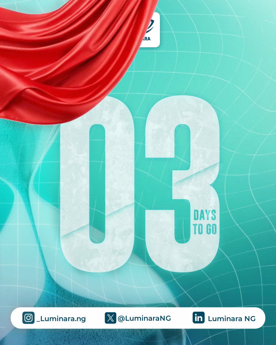 LuminaraNG's tweet photo. 3 DAYS TO GO! 

Three days.

Three days until a vision we’ve nurtured with hope, faith, and purpose is finally introduced to the world.

The wait is almost over.

3 days to go. Are you ready? ✨ https://t.co/rH9NSSXOXb