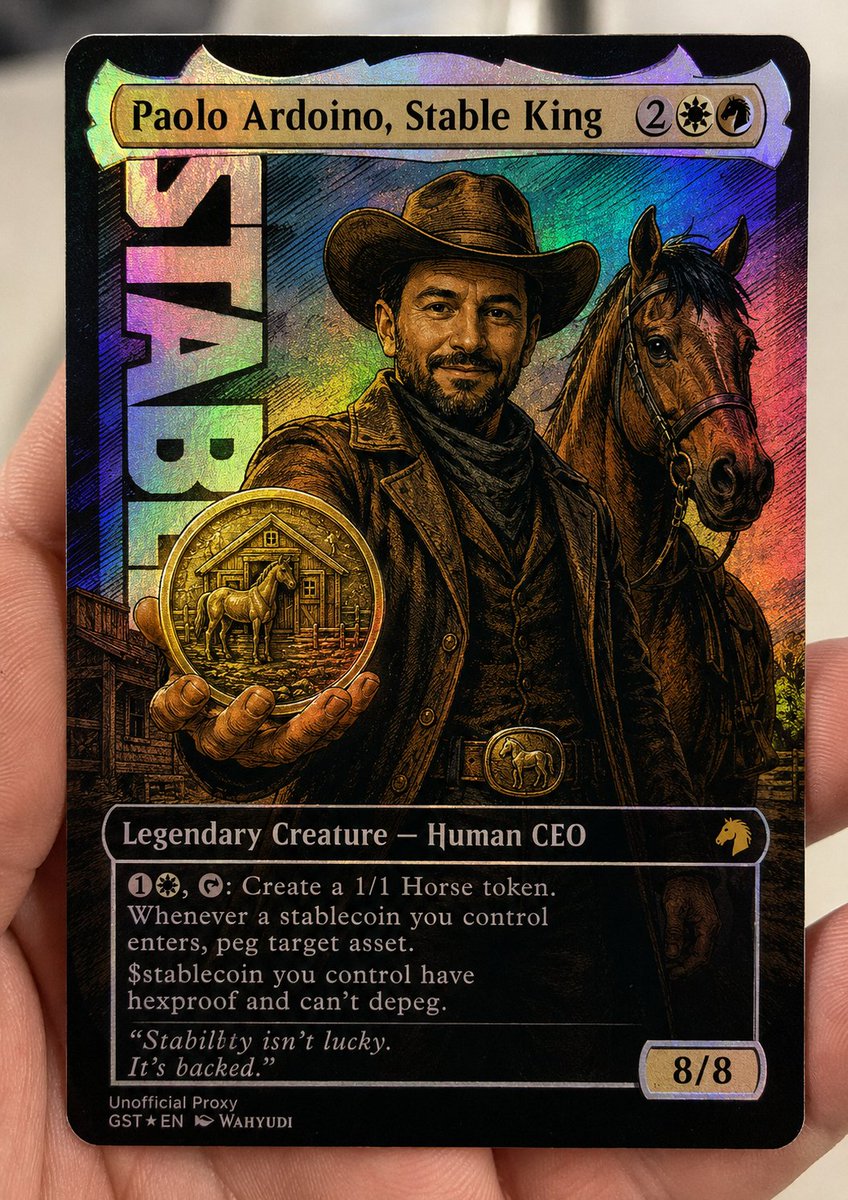 stablecoin_stbl's tweet photo. just pulled this legendary CEO? @paoloardoino and the stablecoin https://t.co/fu3jEZHesz