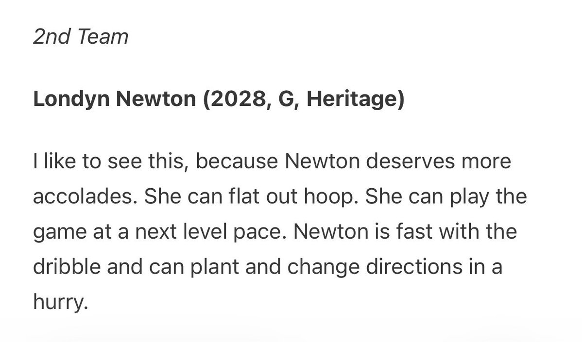 londyn_newton's tweet photo. Thank you, @Elite40League , for the write-up! I had an amazing time at Run 4 Roses. I’m grateful for the opportunity and appreciate the support! @stormAAU @MichStorm2028 @Heritagegbball @PGHMichigan https://t.co/dQJ4ku95jo