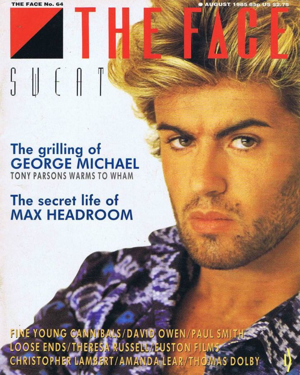 GeorgeMOfficial's tweet photo. 'The grilling of George Michael' - The Face magazine, August 1985 https://t.co/3FiIIwUkeu