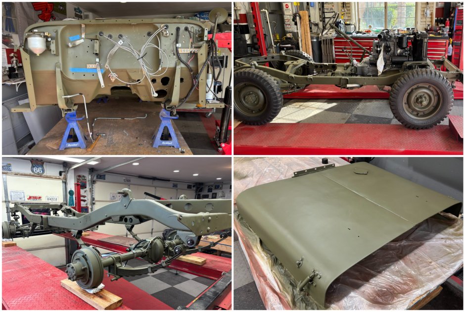 donnaselective's tweet photo. This 1943 Ford GPW was purchased by the seller in 2020 and subsequently underwent a complete restoration by Jimmy Strauss Jeeps in Placerville, California. https://t.co/A3DiLMqmLU