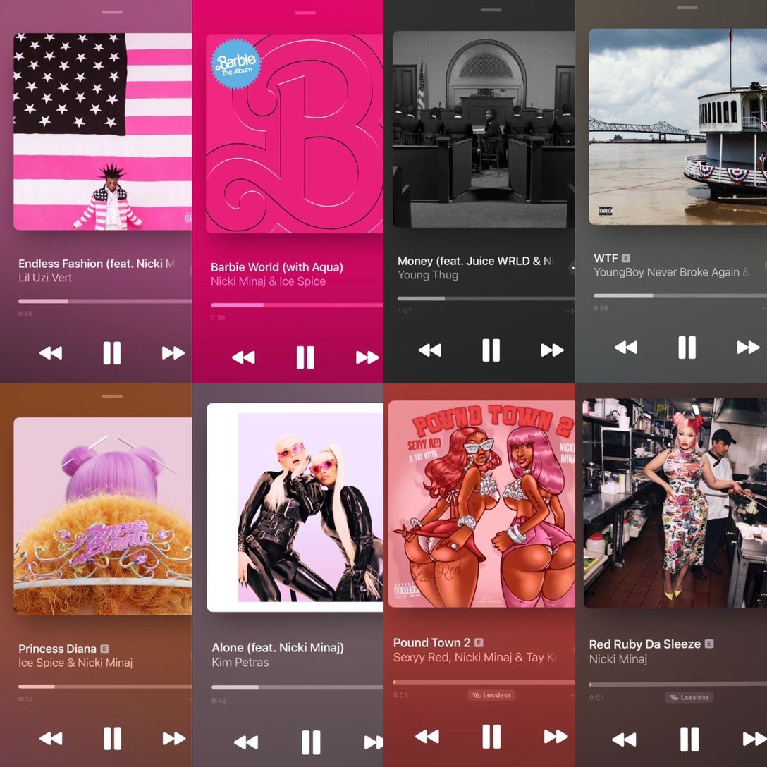 OriginalMedia__'s tweet photo. We didn’t appreciate Nicki in 2023 enough… she was giving us hit after hit https://t.co/E9GKkZQXh2