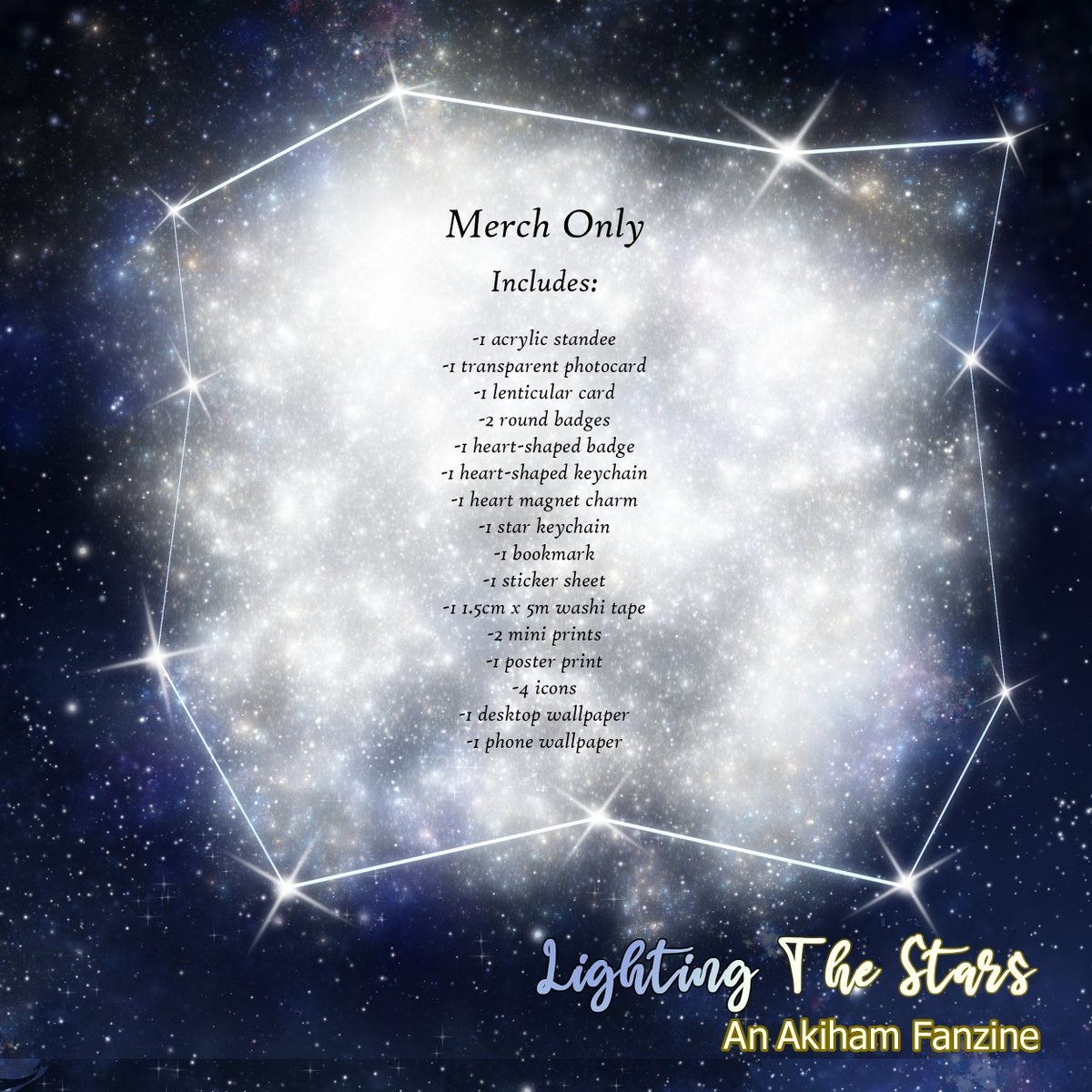 Lighting The Stars - PREORDERS OPEN (until 04/09) tweet media