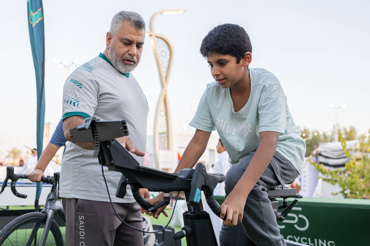 Saudi_Cycling's tweet photo. اليوم الثاني.. والحماس مستمر 🚴🔥

نواصل استقبال زوار #مهرجان_فلفل_شقراء وسط أجواء حماسية وتجارب تفاعلية مميزة. https://t.co/xDyHsn8503