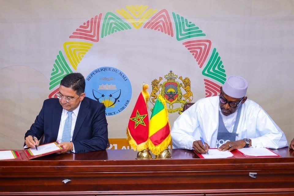 DiplomaciaM's tweet photo. 🇲🇦-🇲🇱El Reino de Marruecos y la República de Malí han reafirmado su voluntad de dar un nuevo impulso a la asociación estratégica entre ambos países
🔗https://t.co/kWNgSQ0yRz https://t.co/gUapTpPzH6