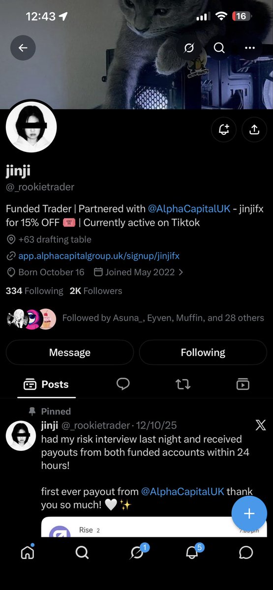 llyr_fx's tweet photo. @_rookietrader @AlphaCapitalUK @BillySheard04 Lfgggggg! https://t.co/AJLDjieJg7