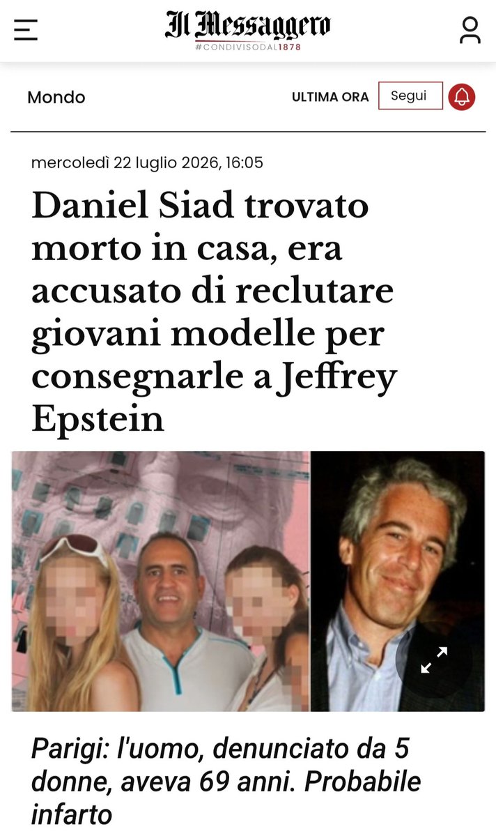 Gigadesires's tweet photo. E anche questo l'hanno suicidato. https://t.co/gOFTW7z1Gr