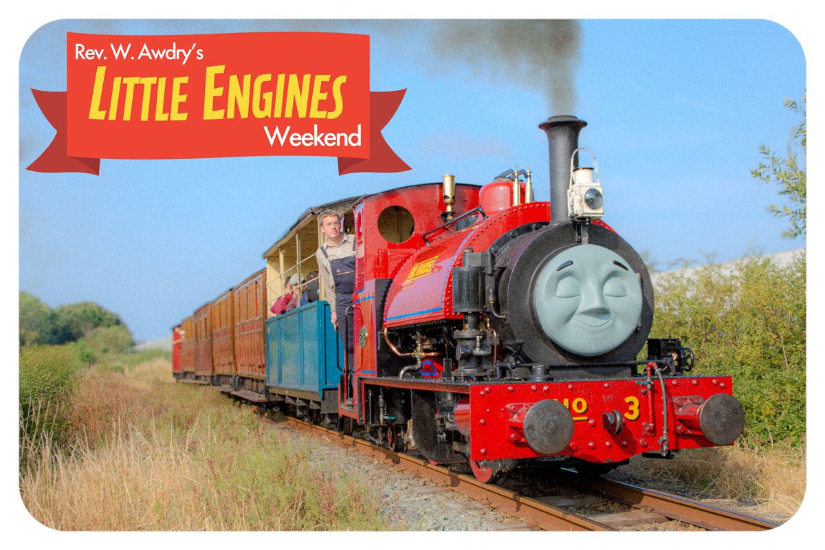 TalyllynRailway's tweet photo. It was a weekend that had everything - surprises, delights, and a little bit of Confusion &amp; Delay! But most importantly, it was a joyous celebration of the stories by the Rev. W. Awdry that we all love so much. (1/2)

📸 Nathan Spence

#LittleEngines https://t.co/nrHbaHIzdC