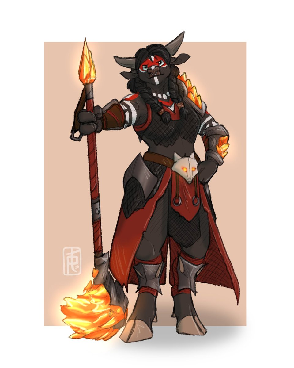 DragonmawOrc's tweet photo. Nayra Grimtotem, my Tauren shaman
Art by the amazing @PalehornTea

#warcraftart #worldofwarcraft #warcraft #tauren https://t.co/SgCDyJsDMu