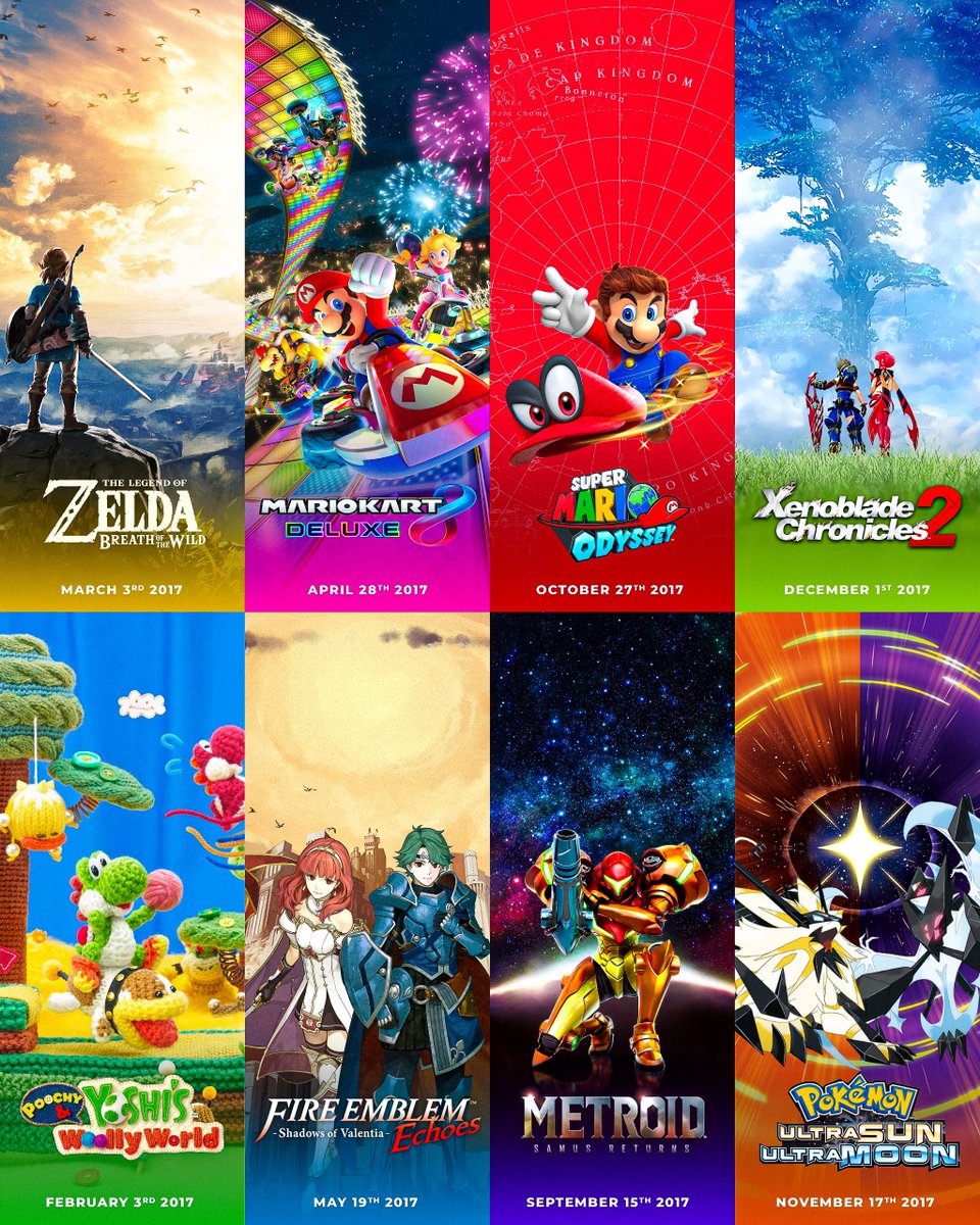 eStarland's tweet photo. Nintendo Games Turning 10 Next Year! 📆 https://t.co/nGkrW91Imk