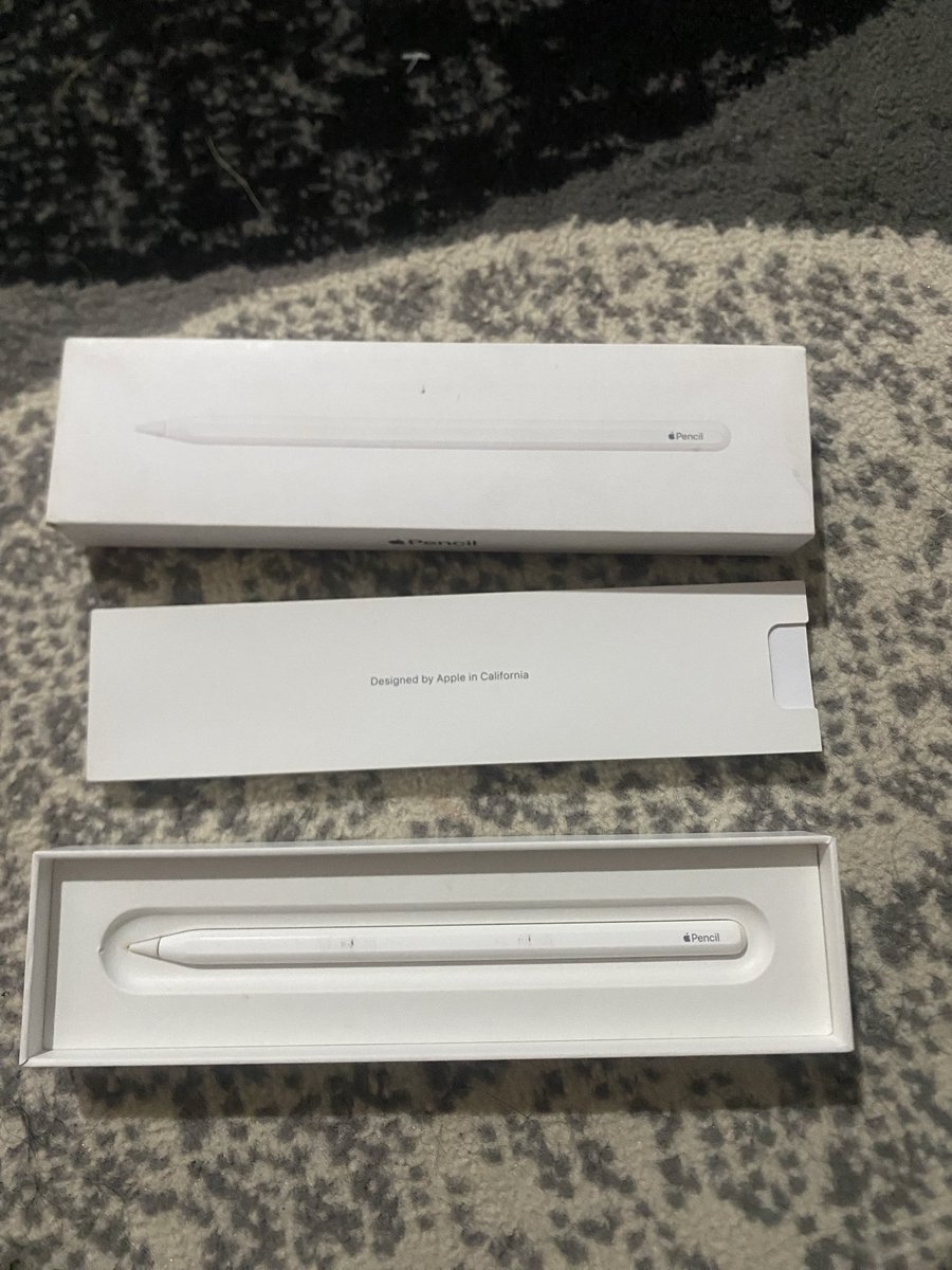 ppddaakk's tweet photo. Siap, aku tambahkan info bisa OYEN dan COD Jogja.

WTS Apple Pencil Gen 2 ✨

Butuh cepat jual yaa 🙏
💸 Harga: Rp1,2 juta aja!
Masih berfungsi normal &amp; siap pakai.

✅ Bisa OYEN
📍 COD Jogja
DM/chat kalau serius ya.

#wtb #wts #zonauangㅤ #zonajajan https://t.co/f4hXLQXtGY