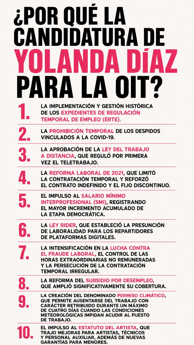 somosizquierdas's tweet photo. ¿Que por qué la candidatura de Yolanda Díaz para la OIT? https://t.co/7W7UJ1DA7g