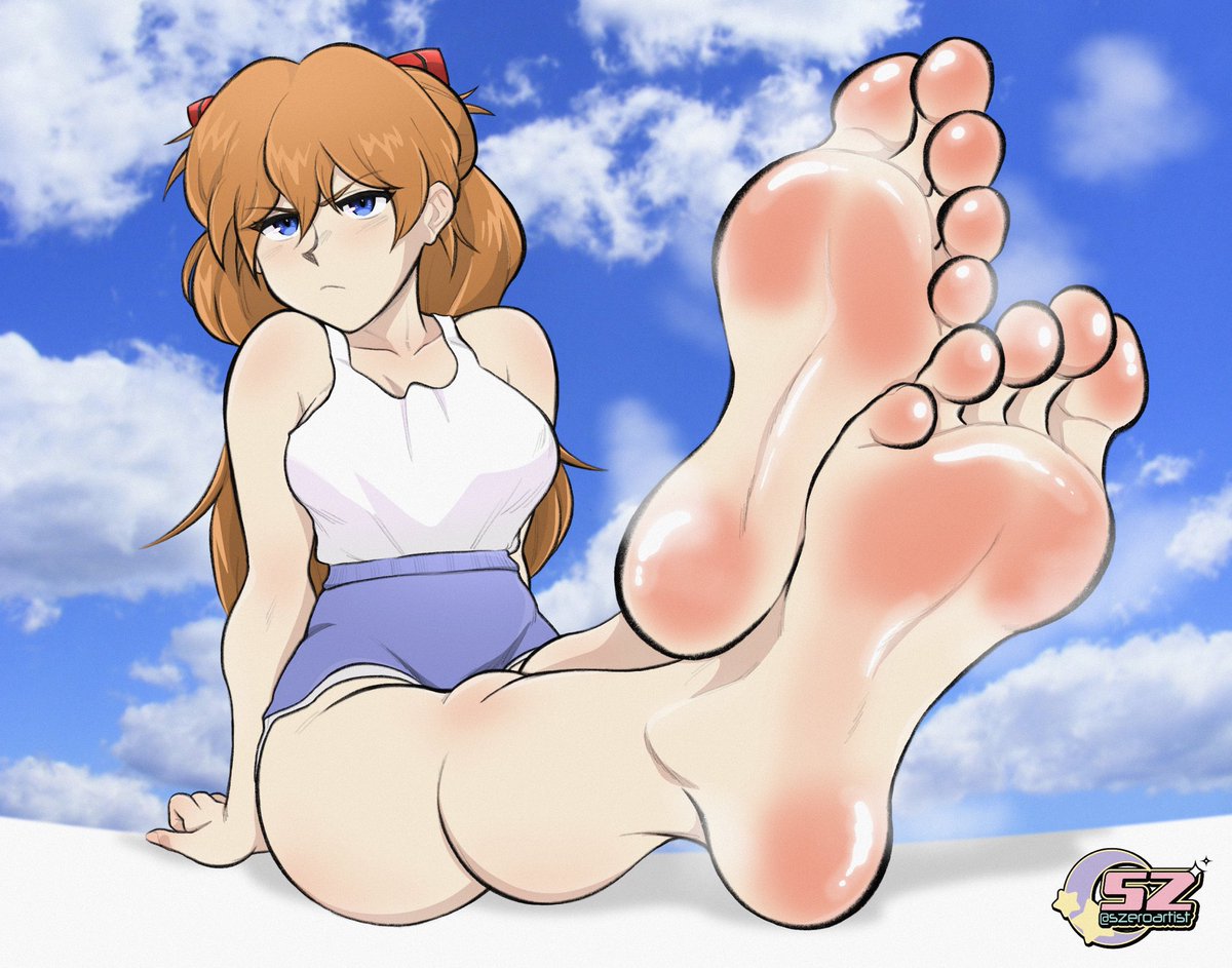 szeroartist's tweet photo. Asuka’s steam soles~ https://t.co/Jd0kzOnSUi