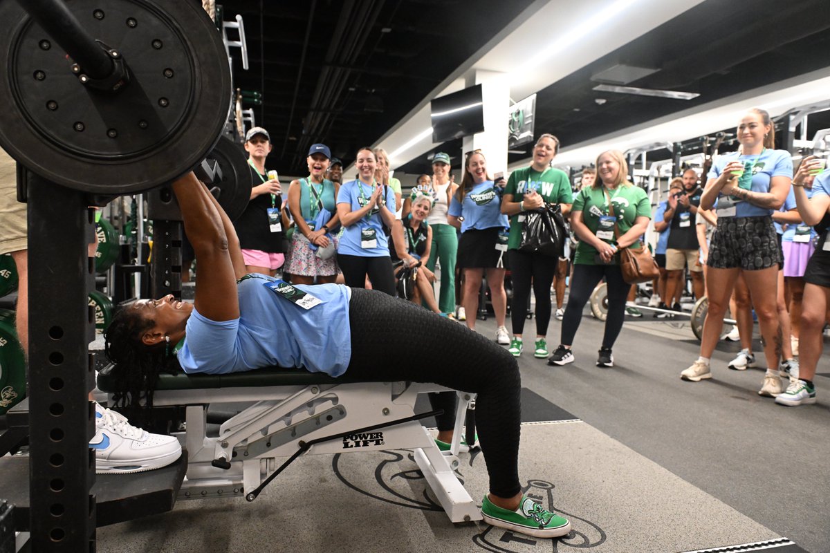 tulanealumni's tweet photo. The Game's Calling

The @GreenWaveFB Women's Clinic returns on Tuesday, July 28, and they're ready for you to represent Uptown Football. Participate in activity drills, watch film sessions, hear from @Coach_Hall7, and much more. Get your tickets today.

📰: https://t.co/W5Q30c7qbL 
#RollWave🌊