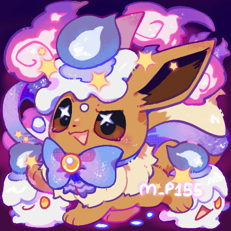 M_P155's tweet photo. Eevee - Litwick https://t.co/PZehJgv4mT