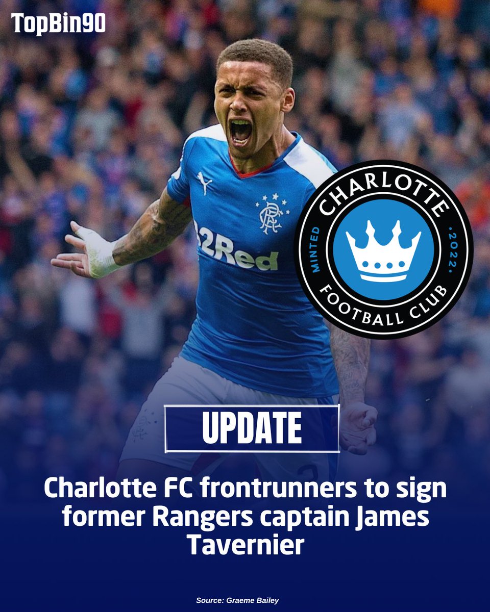 Topbin90's tweet photo. According to Graeme Bailey Charlotte FC have emerged as the frontrunners to sign James Tavernier, with Newcastle United also showing interest.

 Dean Smith is said to be a long-time admirer of the experienced full-back and is pushing to bring him to Charlotte. https://t.co/Zr7l8CihVK