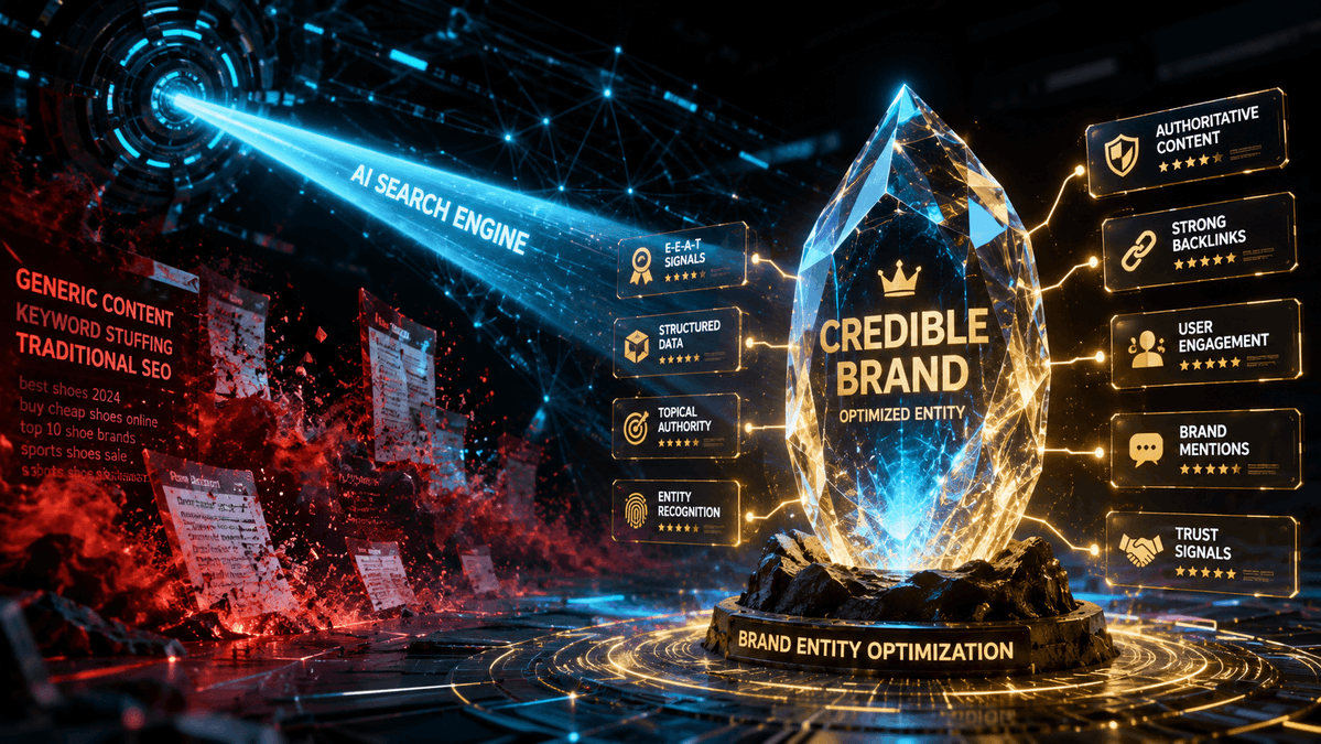 istvanmarketing's tweet photo. Traditional SEO is no longer enough for success! Intelligent AI search engines analyze complete brand entities instead of just looking at keywords. 
Build unquestionable credibility and dominate the next-generation search results! 🏆

Learn the exact strategic steps here: 
👉 https://t.co/VMsKKH644v

#aimarketing #brandentity #seo #b2b #artificialintelligence
