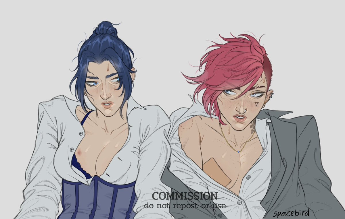 spacebird_art's tweet photo. They had teased each other too much and…
More enemies and lovers, comm for @ma97454 ❤️❤️ #caitvi #arcane https://t.co/npol1cbS5x