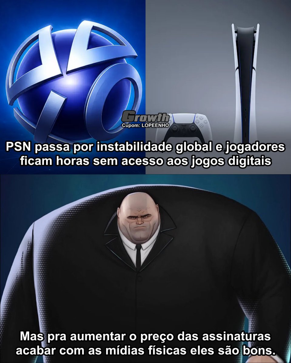 academiadgamers's tweet photo. Mas pra acabar com a mídia física eles são bons https://t.co/rFlAGa5xHo