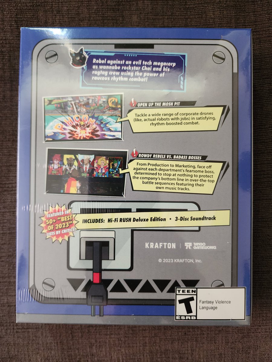 GamerHideous's tweet photo. Just received my Smidge Edition of @hifiRush in the mail today. Thank You @LimitedRunGames 🎸 https://t.co/AjhbPNbwvs