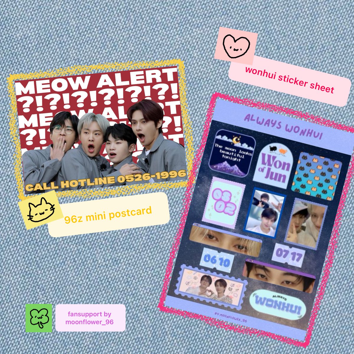moonflower_96's tweet photo. a little 96z fansupport 🤗 

🍀 limited qty 

see you 😸 #FirstDayHigh96z https://t.co/3oc91v2pYJ