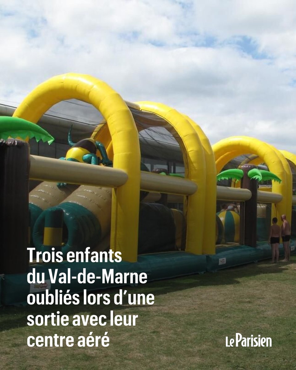 le_Parisien's tweet photo. 🔵 INFO LP | Lors d’une sortie à Pontault-Combault (Seine-et-Marne), ces tout-petits âgés de 3 et 4 ans ont été oubliés par les animateurs de leur centre de loisirs de La Queue-en-Brie. La mairie a présenté ses « excuses aux parents ». Une enquête est en cours.

➡️ https://t.co/ukoMiTYiQo
