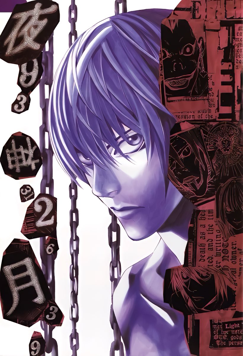 anipicss's tweet photo. Death Note covers are so fire https://t.co/zqaprxHtOl