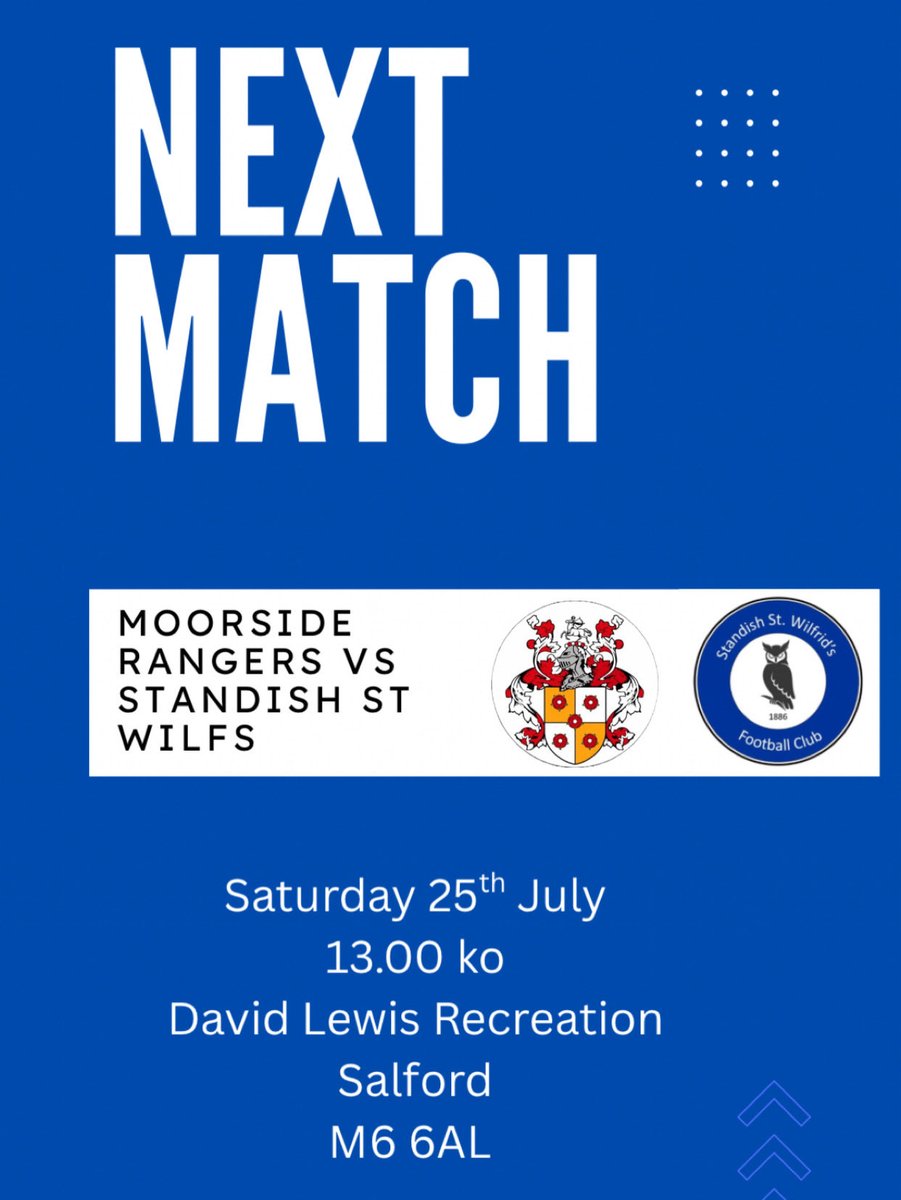 Standish St Wilfs FC 🦉 tweet media