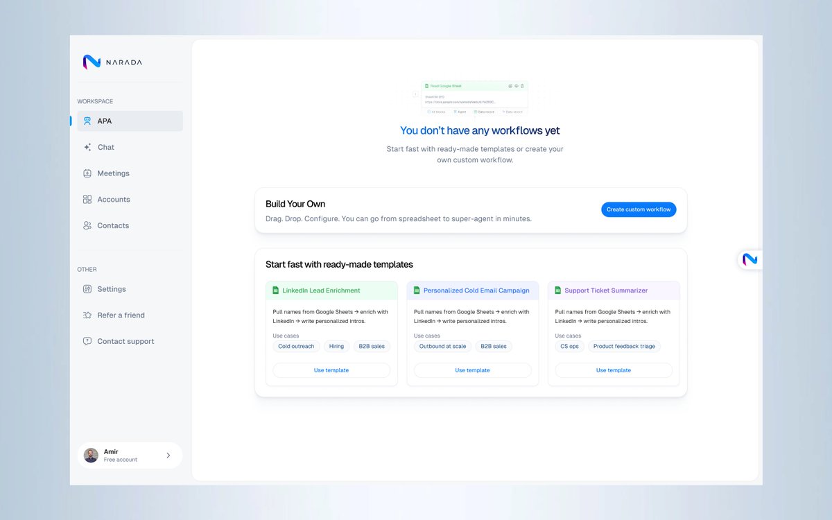 TheRobertAvram's tweet photo. Agentic automation flow product design ✨ https://t.co/VShE9QXEEz