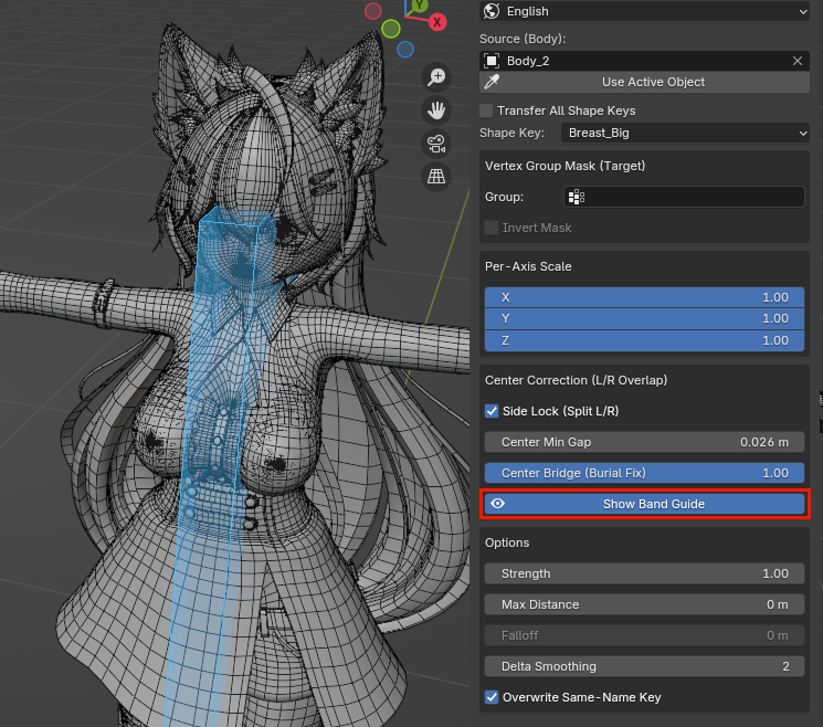 PAB_Tools's tweet photo. Shapekey Transfer Ver 1.1.0 UPDATE

中央制限を視覚的に確認できる機能を追加しました。
중앙 제한을 시각적으로 확인할 수 있는 기능을 추가했습니다. https://t.co/7HG9Lnd2cH