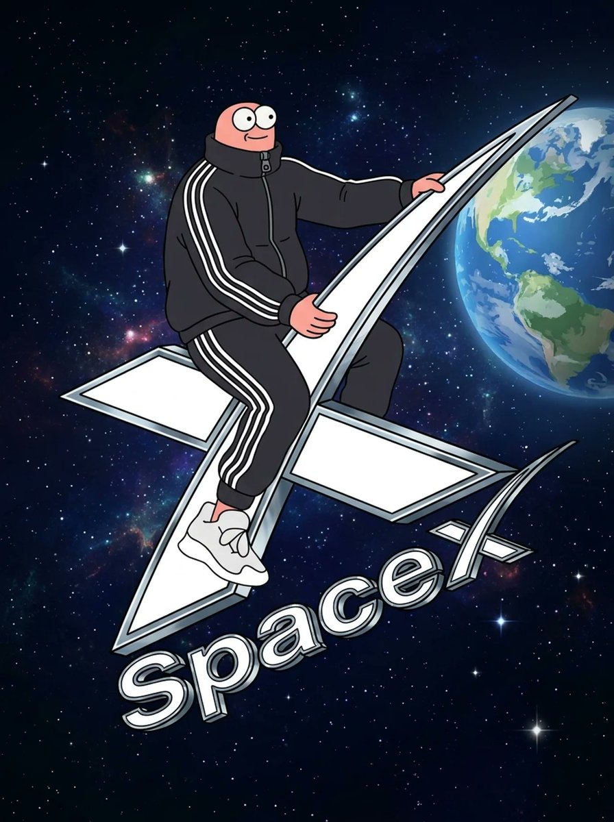 fonzonpons's tweet photo. fonz doesn't want your fees, you little mfers.

so why not pair the best meme on robinhood with the ultimate memelord's stock?

$FONZ trading fees now auto-convert into tokenized SpaceX stock and drop straight into holders' wallets.

hold 100k+ $FONZ → get paid in SpaceX.
fonz supply gets burned. every cycle.