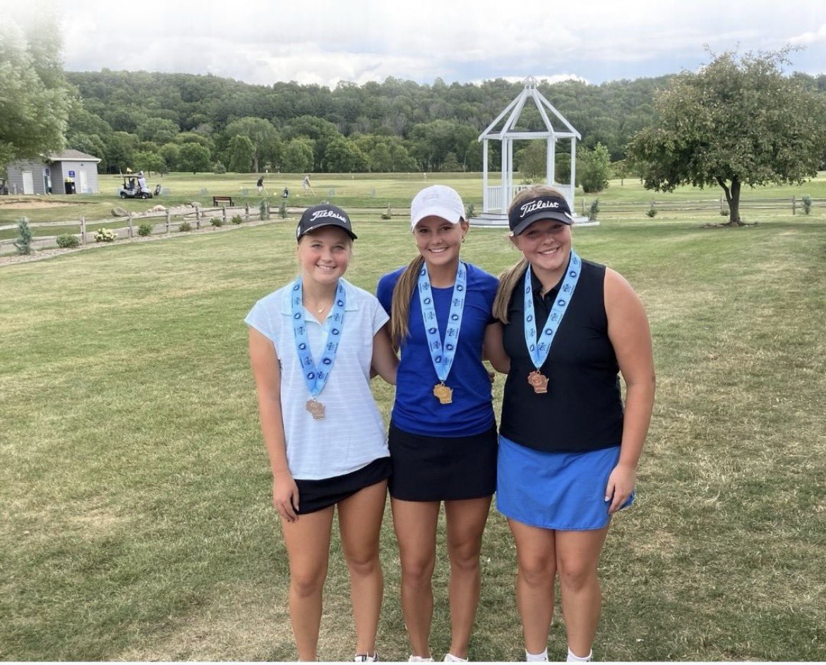 emilythoreson38's tweet photo. I took first place in my golf tournament on Wednesday at High Cliff Golf Course. I had so much fun playing and I’m excited for high school season to start soon! https://t.co/GpqwuLy9FG