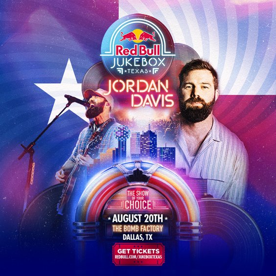 Do214's tweet photo. On 8/20, @redbull brings Red Bull Jukebox Texas, the show of your choice, to @bombfactorydfw. Five winners will each receive a pair of tickets. 

https://t.co/XSKGYYYk6s https://t.co/SfM9Yx9ApP