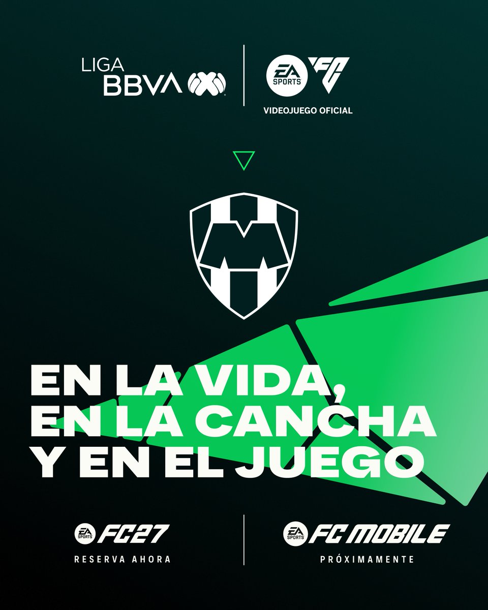Rayados's tweet photo. Prepárate para hacer historia con La Pandilla.🤠👊🏼

Reserva ya #FC27 🎮 Próximamente en #FCMobile 📲 https://t.co/oXHZEBCsoR