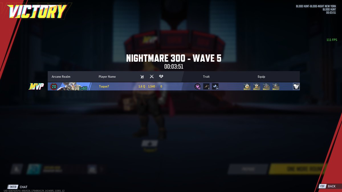 TXythic's tweet photo. I finished nightmare 300 and got all the new achievements.

Still need to grind more for the chrono rush event!

I suggest people do it solo on thor, super easy. You do need to farm eternal embers to upgrade your gear tho.

#marvelrivals #rivalscreate #PvE #BloodHunt #rivalstwt https://t.co/us9D40nk1q