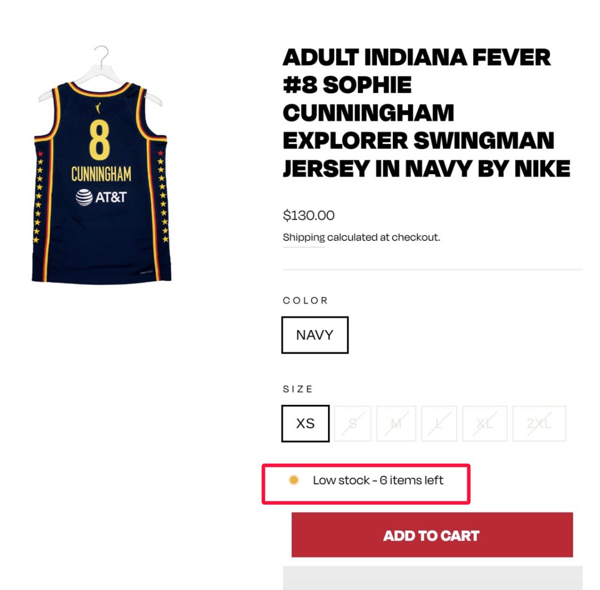 bennyjohnson's tweet photo. WNBA Star Sophie Cunningham’s Jersey is virtually SOLD OUT after saying men should not play in women’s sports.

Americans support common sense over Trans insanity.

Love to see it. https://t.co/InrCEZiDiv