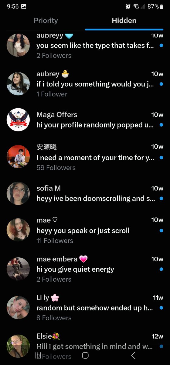 ValientEomer's tweet photo. #savage

Fucking hell. Discovered the hidden dm request tab and made the mistake of looking. 

Delete. Delete. Delete. https://t.co/6WpxYswTYb