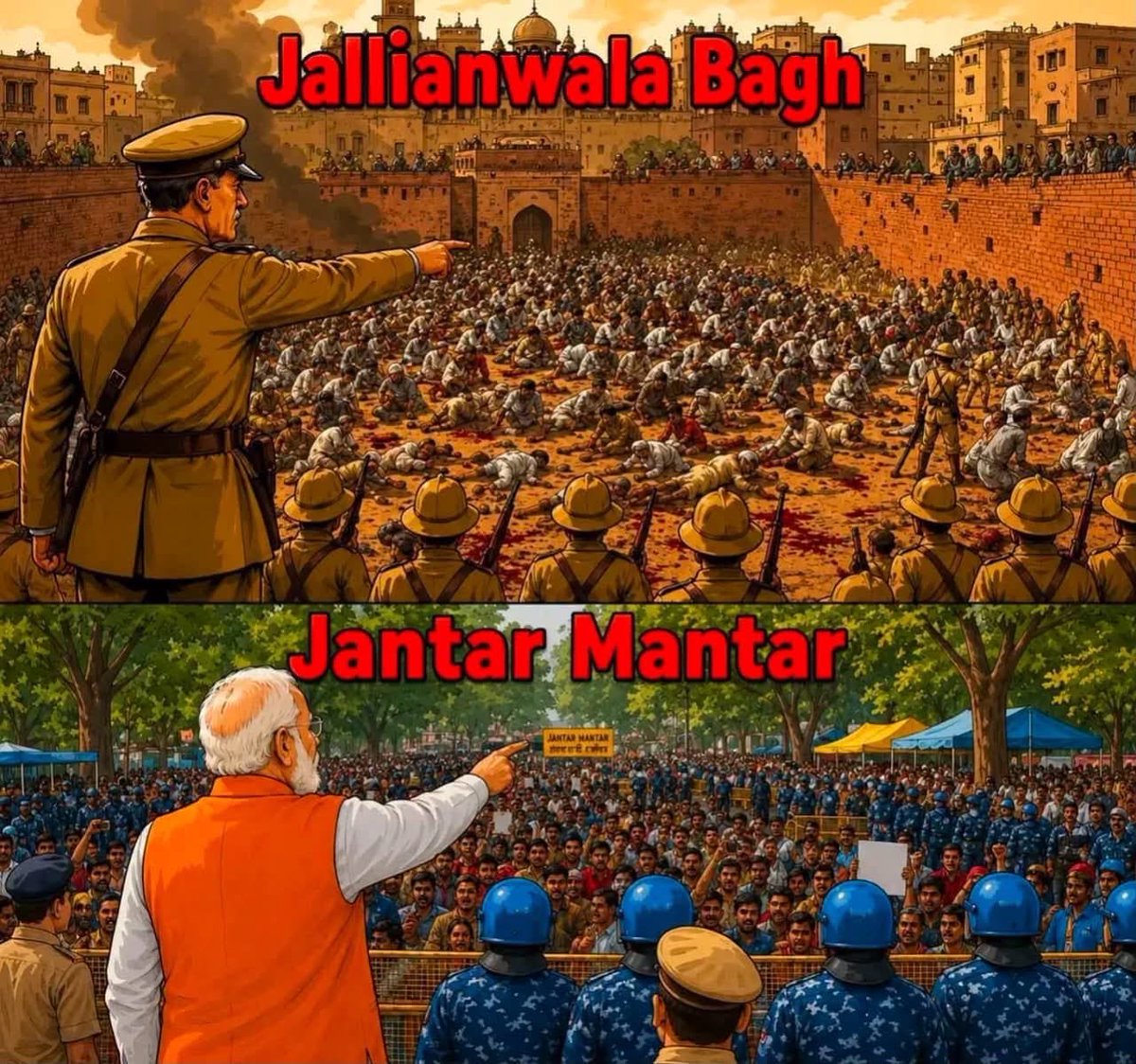 SonkarDharmdev's tweet photo. @RahulGandhi Same same hai https://t.co/7dg7aNTBuT