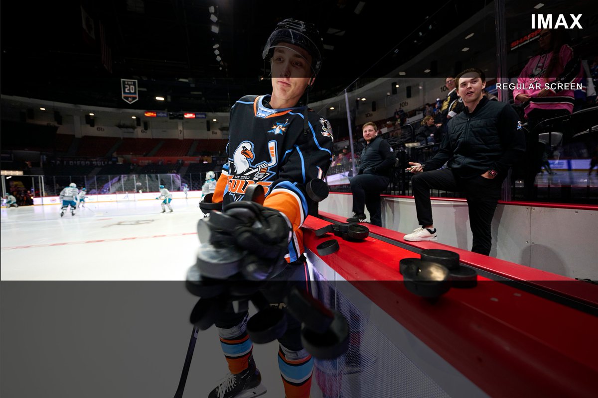 SDGullsAHL's tweet photo. Gulls, but on the silver screen 📽️ https://t.co/Gpb0H3fhfW