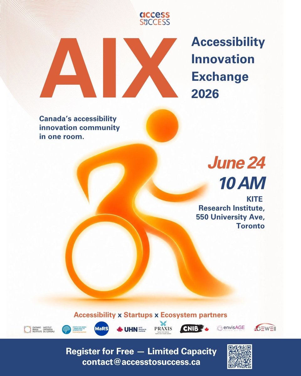 jonnychipz's tweet photo. Access to Success Accelerator open for applications (https://t.co/gJRSsobP0P) & Accessibility Innovation Exchange event registration here 👉🏽 https://t.co/umr8KAqvKZ
#InclusiveInnovation #DisabilityInclusion #EnableEveryone https://t.co/bN68Vj3geX
